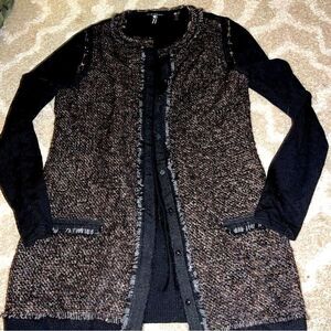 Elie Tahari sweater cardigan size M